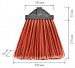 Метла подметальная синтетич."ГЕРДА" плоская волокно ПЭТ б/ч
