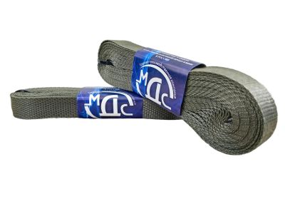 Лента плетеная полипропиленовая (ЛТПП 25-400) 25 х 10м хаки (МДС)
