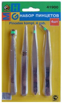 Пинцеты 4шт MGH