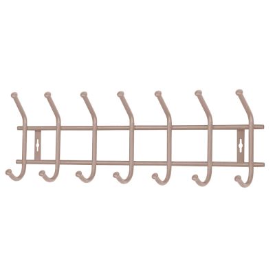 Вешалка настенная ВНТ7 (бежевый металлик) 685х215х85 НИКА (5)