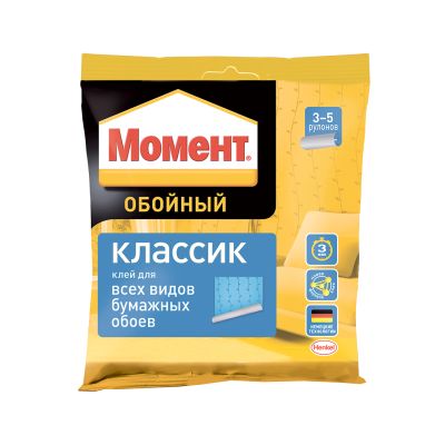 Клей обойный Момент КЛАССИК 100гр (24)