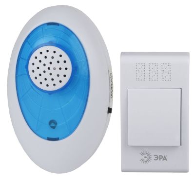 Звонок беспроводной ЭРА 32 мелодии, 2хАА+А23, А01