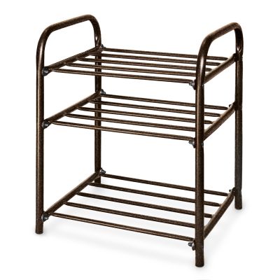Этажерка для обуви ЭТК1/А медный антик  (1)