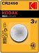 Батарейка литиевая Kodak CR 2450 3 V Max (1*BL) (60/240)