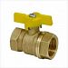Кран шаровый 3/4" г/ш бабочка (Ду 20) Бологое (100)