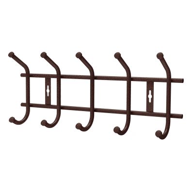 Вешалка настенная ВНТ5М (медный антик) 485х180х67 НИКА (5)