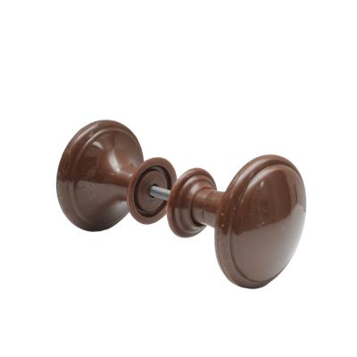 УФА Ручка-кнопка пластм. РДП-03-6 шоколад (25)