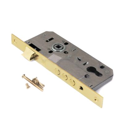 ЗВ Апекс 2600-G замок врезной, корпус (золото) (1/30)