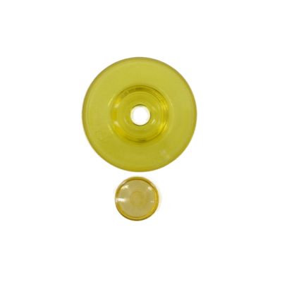 Шайба для поликарбоната d-40мм поликарбонат ЖЕЛТАЯ (25шт) (40)