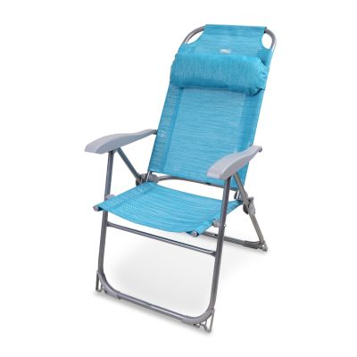 Кресло-шезлонг складное К2 (Бирюзовый)