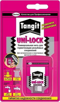 Нить уплотнительная Tangit Uni-Lock для резьбовых соединений 50м (20)