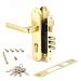 ЗВ Апекс 1026/60-G замок врезной с ручками (золото) (1/16)