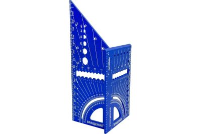 Угольник разметочный многофункциональный 3D 7в1 VERTEXTOOLS