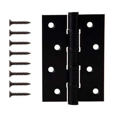 Петля Avers 100*70-В4-Steel-BLM (черный матовый)