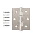 Петля Avers 75*60*2,5-B2-NIS