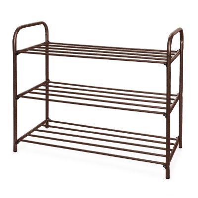 Этажерка для обуви ЭТК3/А медный антик  (1)