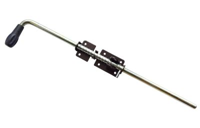 Засов с пружиной  ЗГ-2-500 (Союз) без отв. (10)
