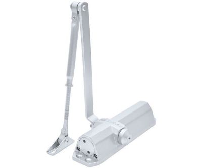 Доводчик NOTEDO DC-100 (серебро) легкий характер до 120 кг/10