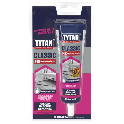 Жидкий гвоздь Клей «TYTAN Professional» Classic Fix прозрачный 100 мл. (12)