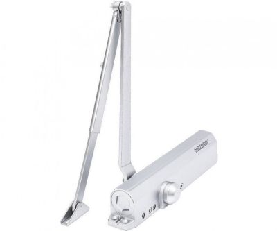 Доводчик NOTEDO DC-120 (серебро) легкий характер до 140 кг/10