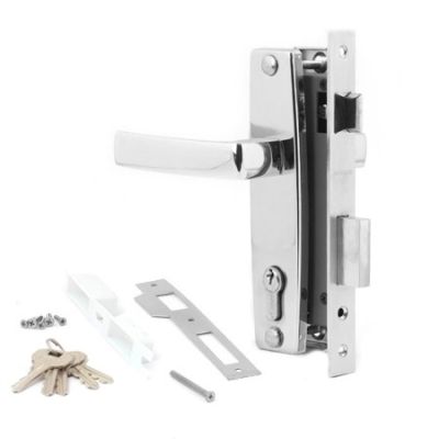 ЗВ Апекс 1330/60-CR замок врезной с ручками (хром) (1/16)