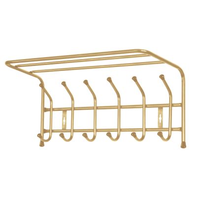 Вешалка настенная ВП6 (золото) 605х265х245 (5)