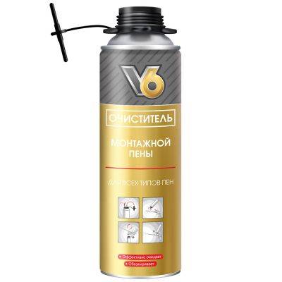 Очиститель пены «V6», 500 мл, 300 г, (12)