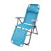 Кресло-шезлонг складное с подножкой К3 (бирюзовый)