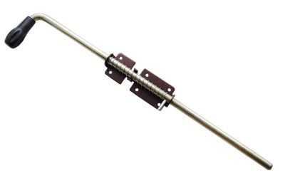 Засов с пружиной  ЗГ-2-600 (Союз) без отв. (10)