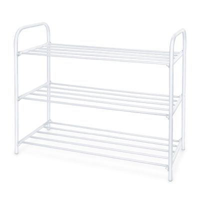Этажерка для обуви ЭТКЗ матовый белый (790*330*590) НИКА (1)