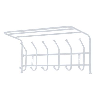 Вешалка настенная ВП6 (матовый серый) 608х265х240 НИКА (5)