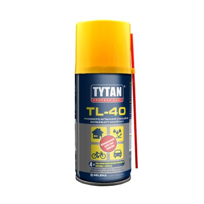 Смазка универсальнаяTL-40 Tytan Professional аэрозольная 150мл Смазка универсальнаяTL-40 Tytan Professional аэрозольная 150мл