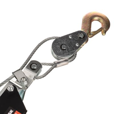 Лебедка ручная рычажная 2т, длина троса 2,5м (1/6)