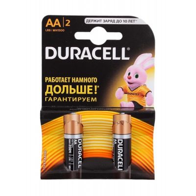 Батарейка DURACELL LR06  (2*BI) Basic (24/96)