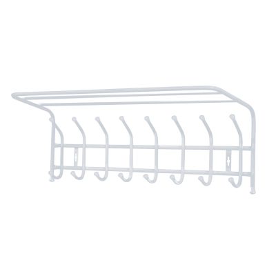 Вешалка настенная ВП8/МС (матовый серый) 805х265х240 НИКА (5)