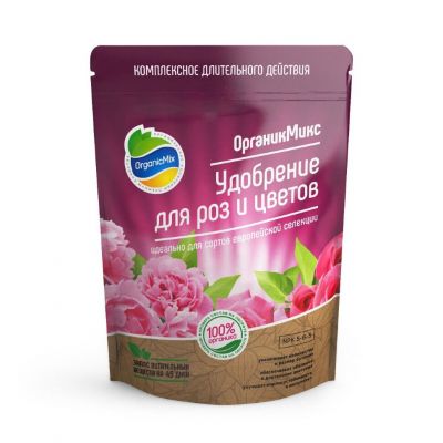 Удобрение ОрганикМикс для роз и цветов, 200г