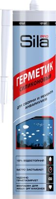 Герметик силиконовый Sila PRO Max Sealant.AQ, для АКВАРИУМОВ бесцветный, 290мл./25/