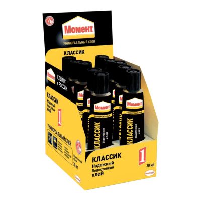 Клей Момент-1 универсальный КЛАССИК 30мл. (10/120)