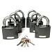 ВС Апекс PD-01-63 (6 locks+ 5 ключей) замки навесные под один ключ (1/5)