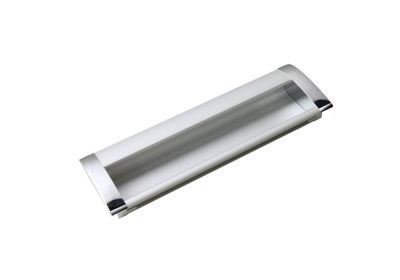 Ручка для раздвижных дверей К033-160CP/DC (хром/серебро)