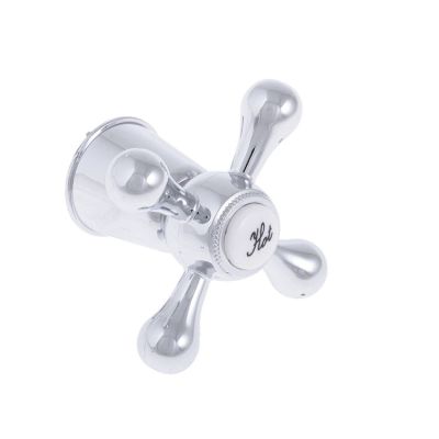 Маховик пластм. для смесителя под квадрат 31 крест (10)