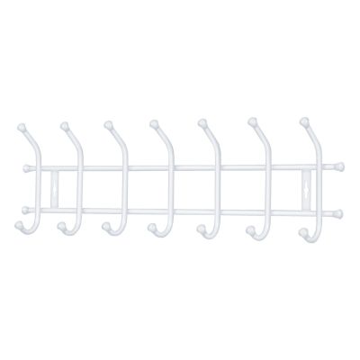 Вешалка настенная ВНТ7/МБ  (матовый белый) 685х215х85 (5)