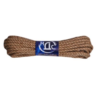 Канат джутовый  8мм х 10м без сердечника, 3-прядный 