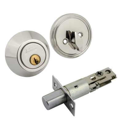 Нора-М Замок врезной D1 (хром) (кл./фикс.)