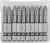 Биты PH 2x50 мм KRAFTOOL "EXPERT" торсионные КОВАНЫЕ,  хромомолиб. сталь, хвост. Е 1/4", 10шт. (4)