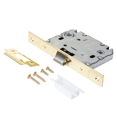 Защелка врезная с фиксацией Apecs 5600-WC-G