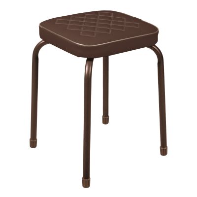 Табурет 4 ножки HT3/BR (коричневый) НИКА (10)