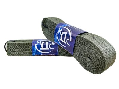 Лента плетеная полипропиленовая (ЛТПП 40-400) 40 х 10м хаки (МДС)