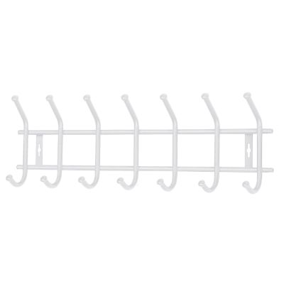 Вешалка настенная ВНТ7М/МБ (матовый белый) 665х192х80 НИКА (5)