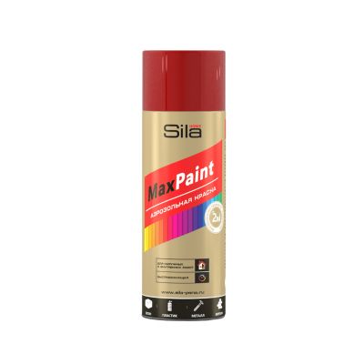 Краска Sila HOME Max Paint ВИШНЕВЫЙ RAL3003 аэрозольная унив.520мл